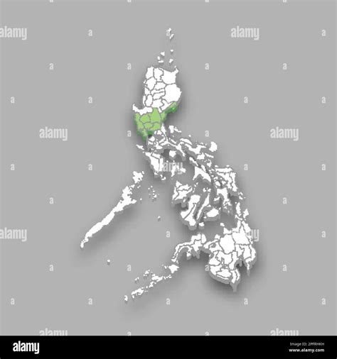 Sapalibutad map satellite // Philippines, Central Luzon.
